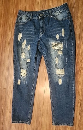 Men distressed trashed - men's,