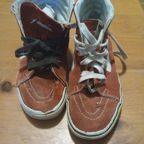 Trashed used beaters - vans, mens