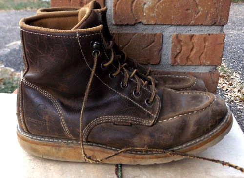 Old carhartt men leather - old,