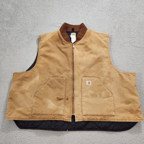 Carhartt vest men - 5xl, brown